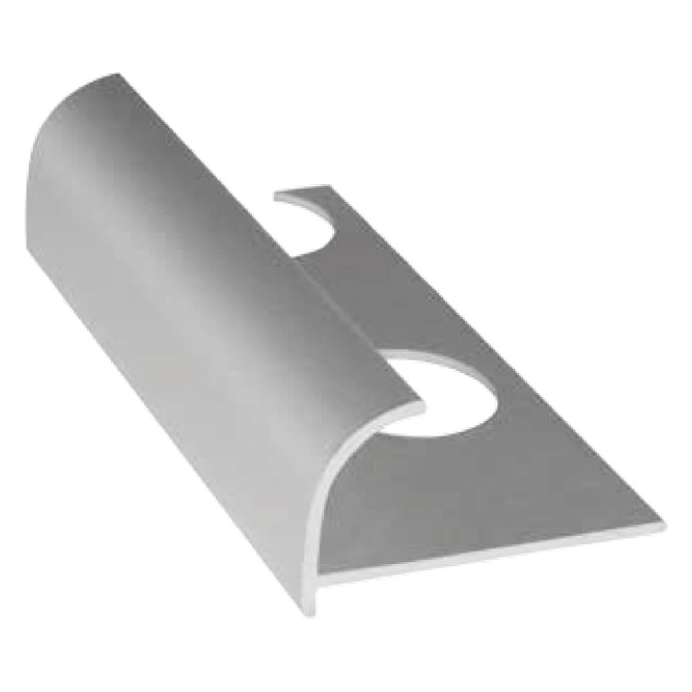 Profilo Jolly per Piastrelle Bordi Arrotondati Satinato 5 Pezzi 8 mm 250 cm - 2