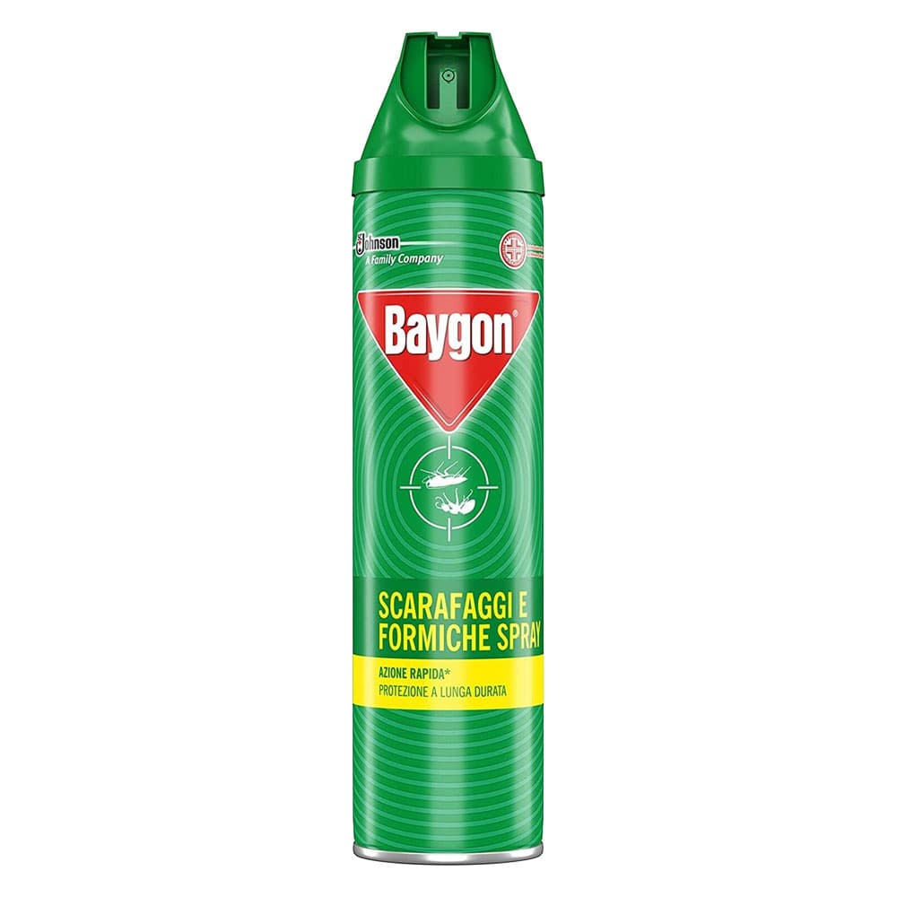 Insetticida Spray Baygon Scarafaggi e Formiche Plus 400 ml - 2