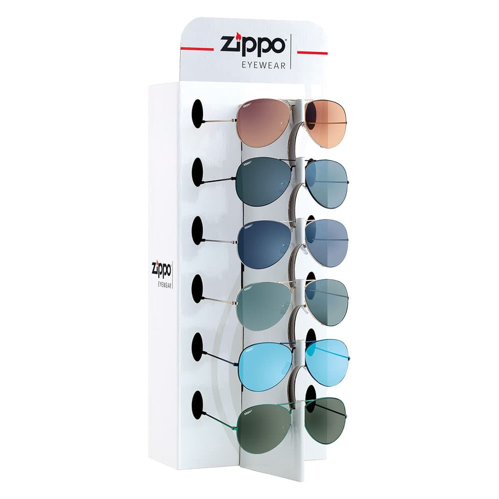 Espositore Occhiali da Sole Zippo Obp 36B 9 Pezzi - 2