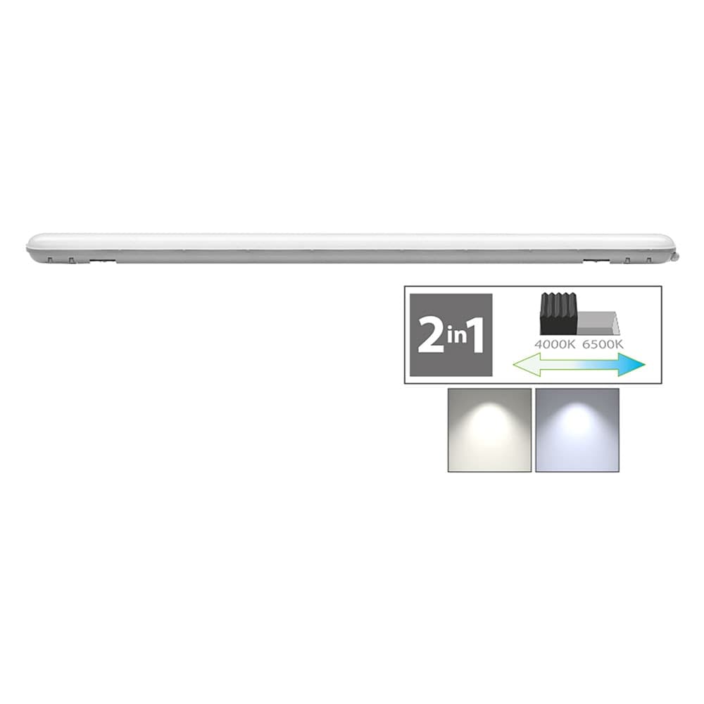Plafoniera Doppio Tubo Led Cambia Tono 2 X Novaitalia 1500 X 100 X 68 mm – Nova Line