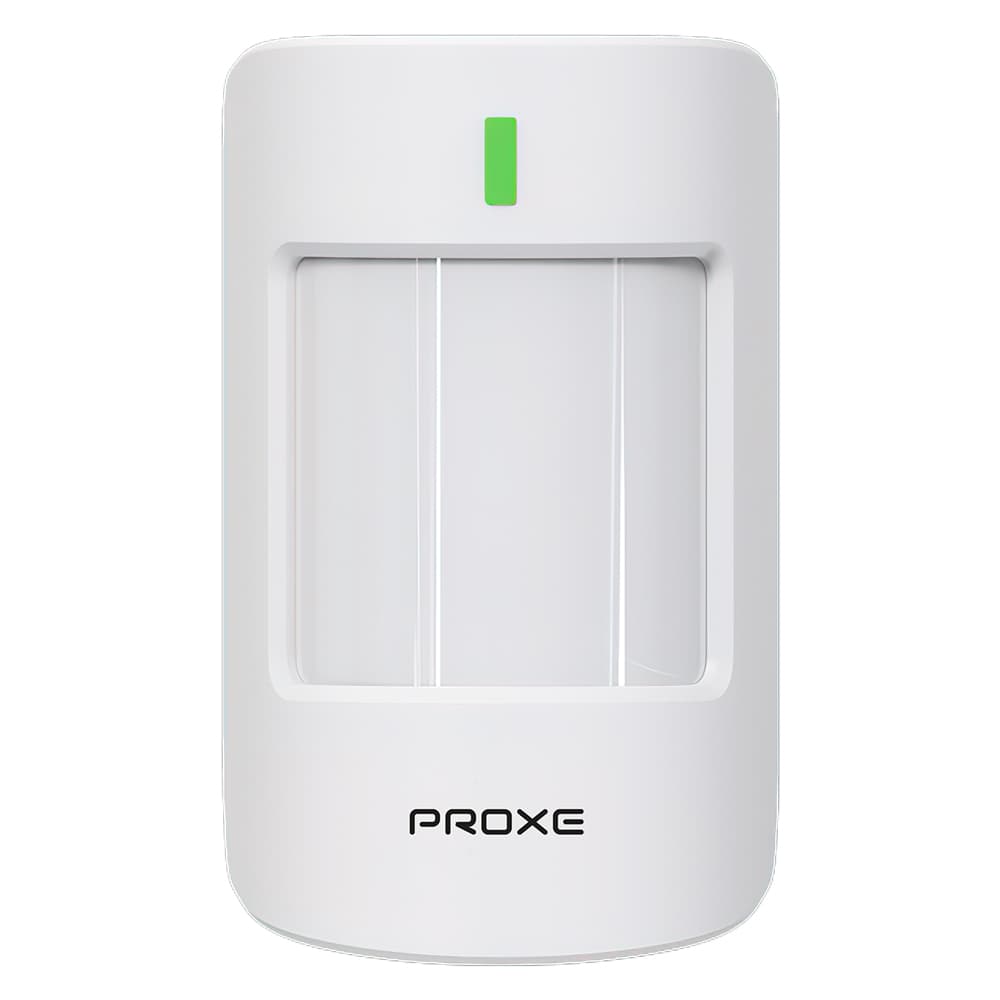 Sensore di Movimento Wireless per Centralina Allarme Rilevamento 100° Proxe - 2