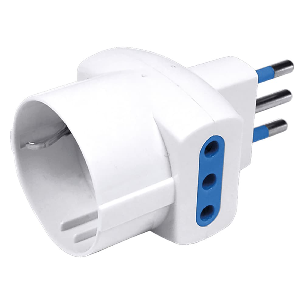 Adattatore Art CE37B Spina 2P + T 10A Scatola Appendibile Novaitalia - 2