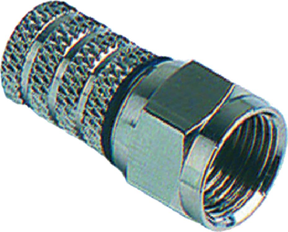 Connettore per Cavi Sat Busta Appendibile F 10 Pezzi Ø 6,8 mm - 2