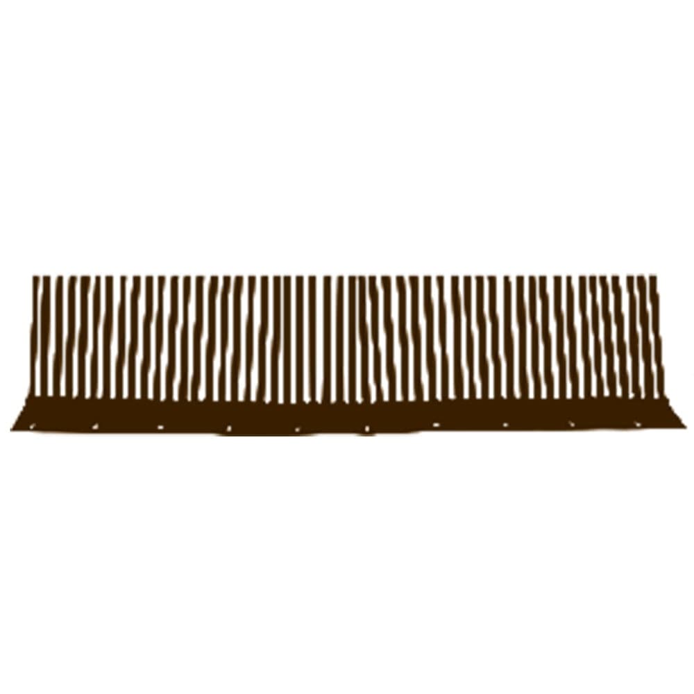 Fermapasseri Sottotegola in Metallo 50 Pezzi 100 X 11 cm – Autres