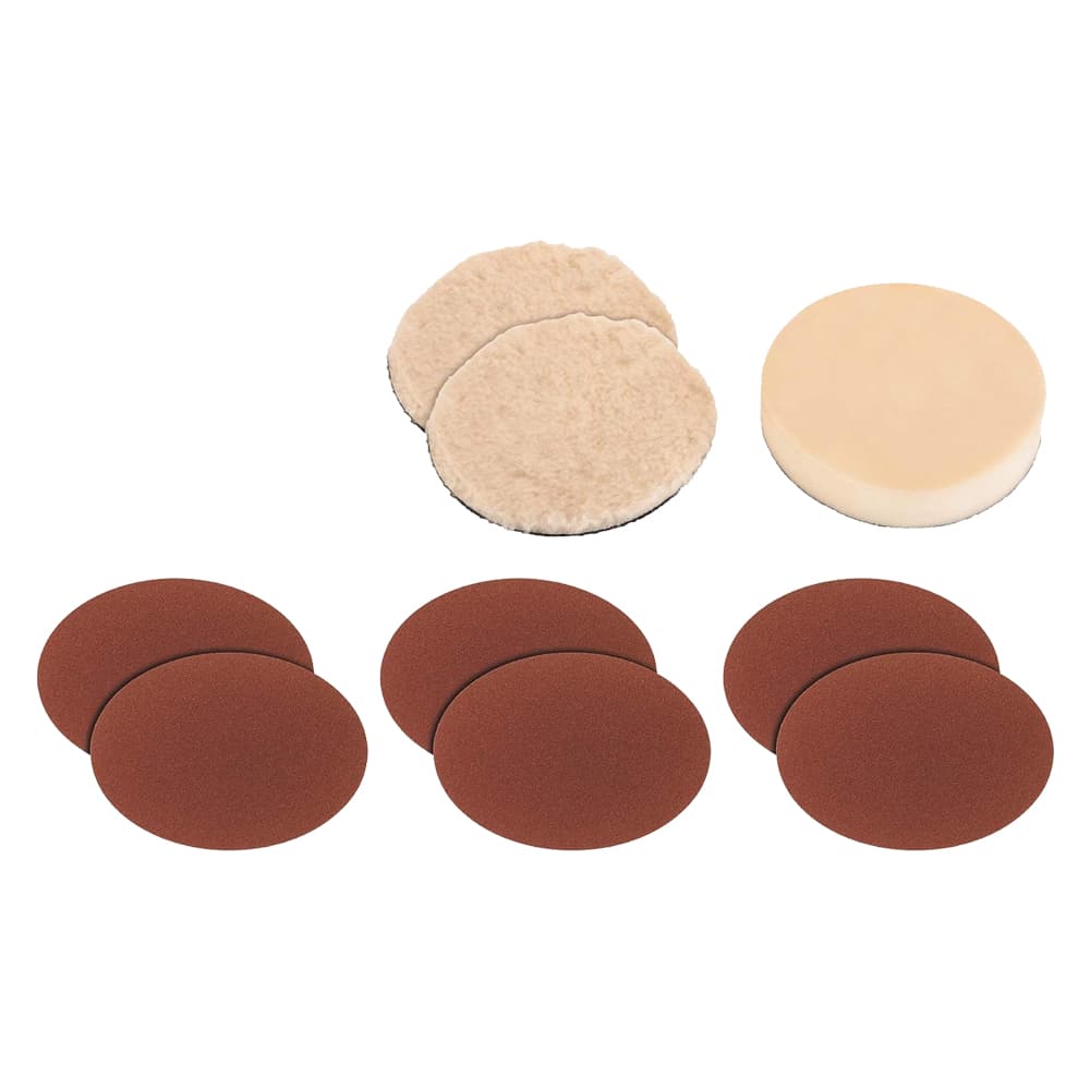 Set Accessori per Levigare Lucidare Einhell 9 Pezzi Ø 180 mm - 2
