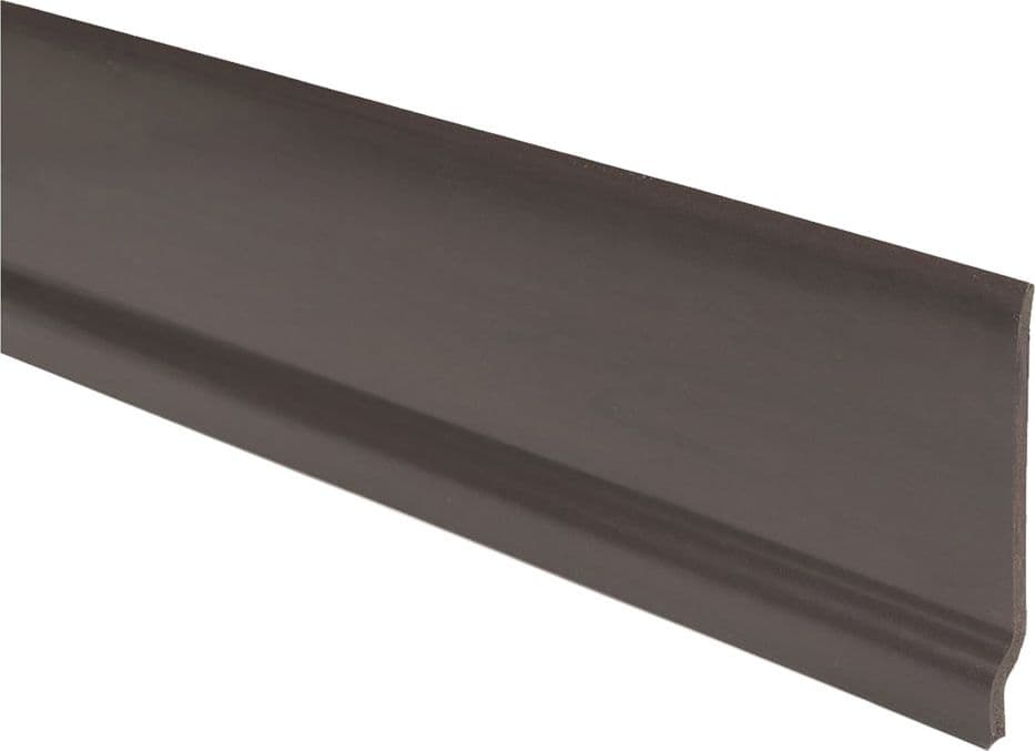 Battiscopa Colorea Resina Espansa Noce Scuro 10 Pezzi 65 X 9 mm - 2