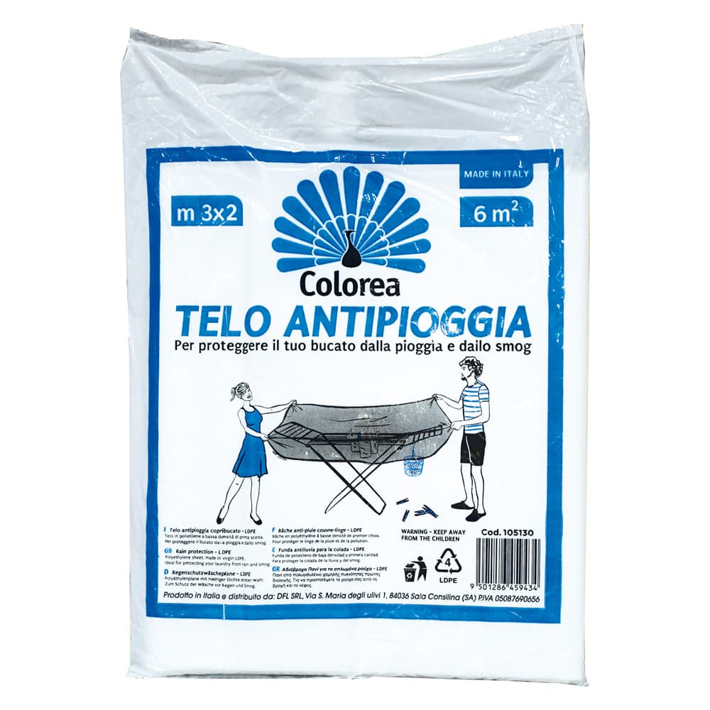 Telo Copribiancheria 35 Pezzi 3 x 2 mt - 2