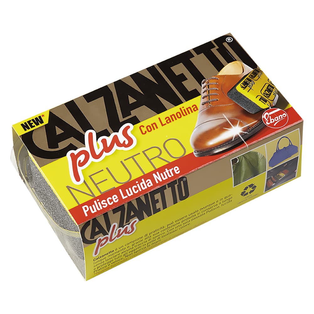 Spugna Lucida Scarpe Colore Nero Ebano Plus 12 Pezzi - 2