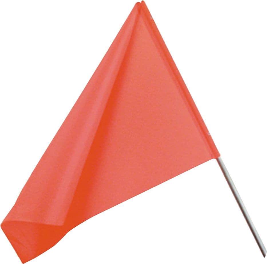 Bandiera di Segnalazione Debverona Colore Rosso 50 X in PVC 35 cm – Autres