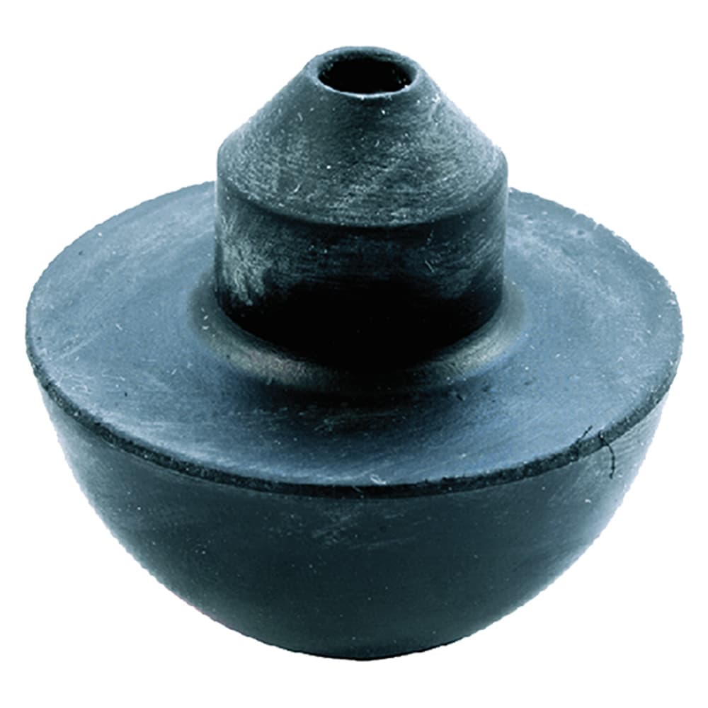 Valvola Mezza Sfera in Gomma Nera 10 Pezzi - 2