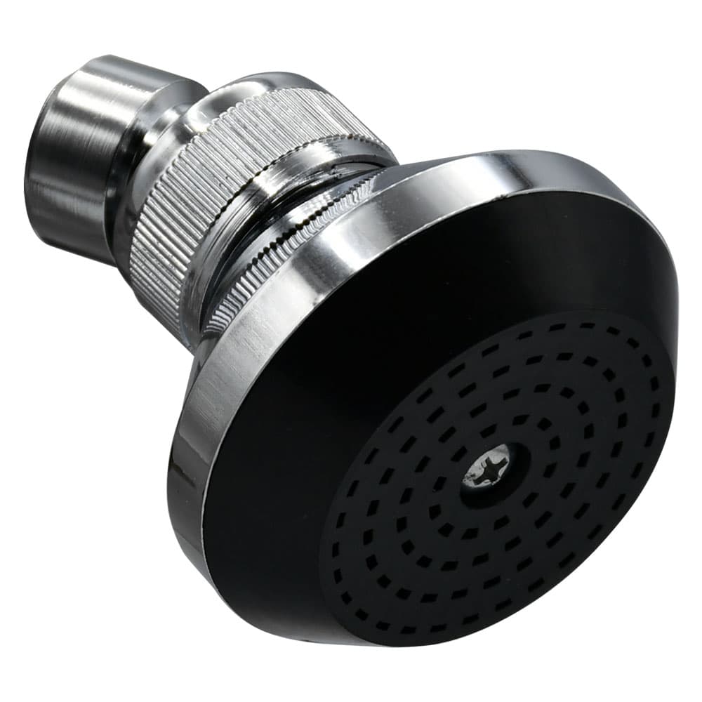 Soffione Linea Fluxy Black ABS Cromato - 2