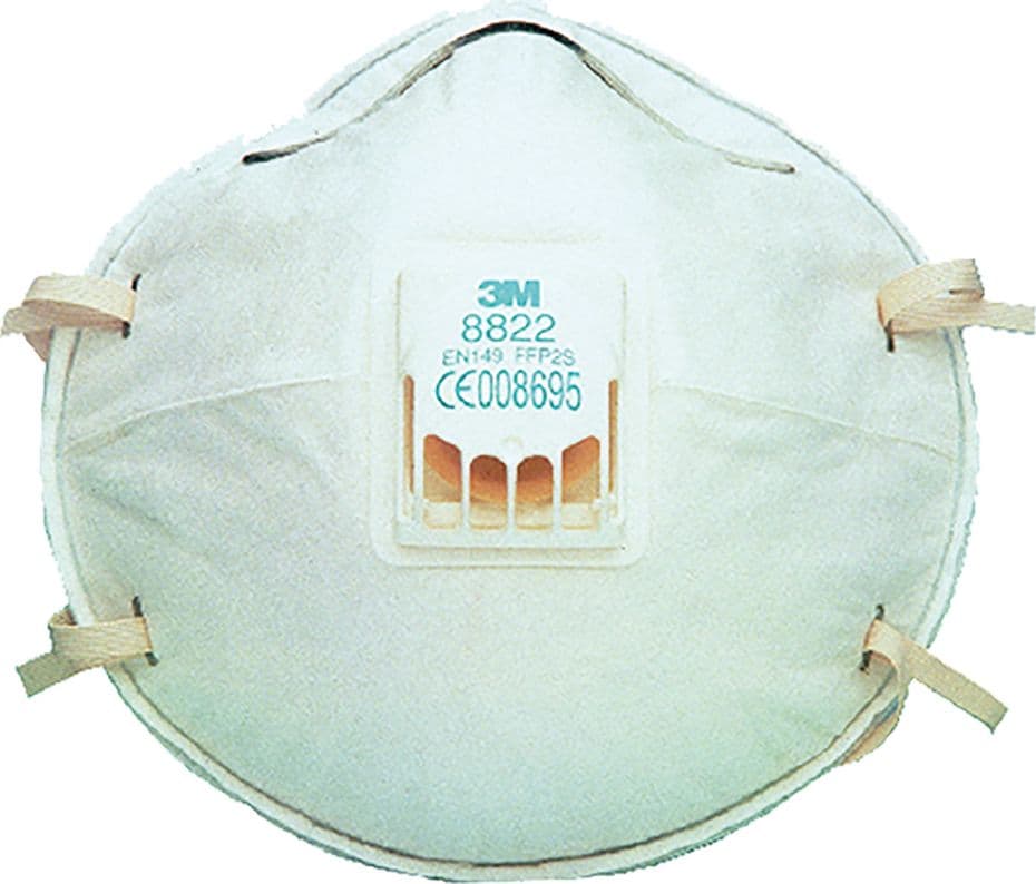 Maschera Respiratoria Serie 8000 Classic con Valvo 8812 Ff P1 3m 10 Pezzi