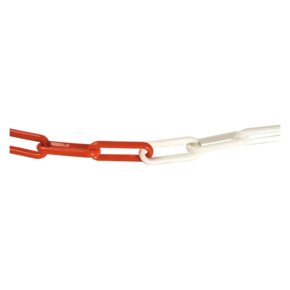 Catena Segnaletica Acciaio Bicolore Bobina Bianco Rosso 30 mt - 2