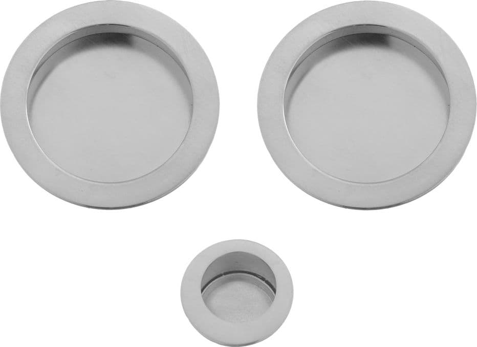Kit Maniglie per Porte Scorrevoli Mariva Finitura Cromo Satinato