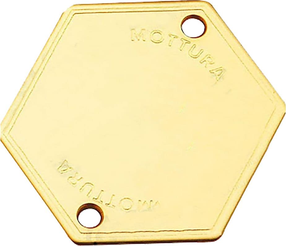 Mostrina Copriforo Art 95146 Mottura Finitura Bronzata