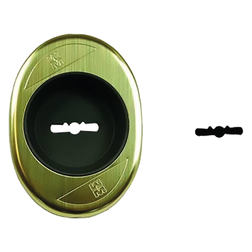 Mostrina Concava Art 95344 Prof. Fin. Bronzata Mottura 10 mm - 2