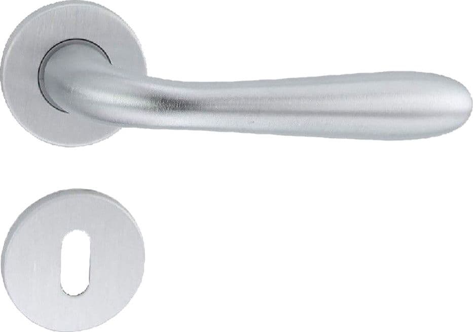 Maniglia Cromo Satinato Forme Goccia