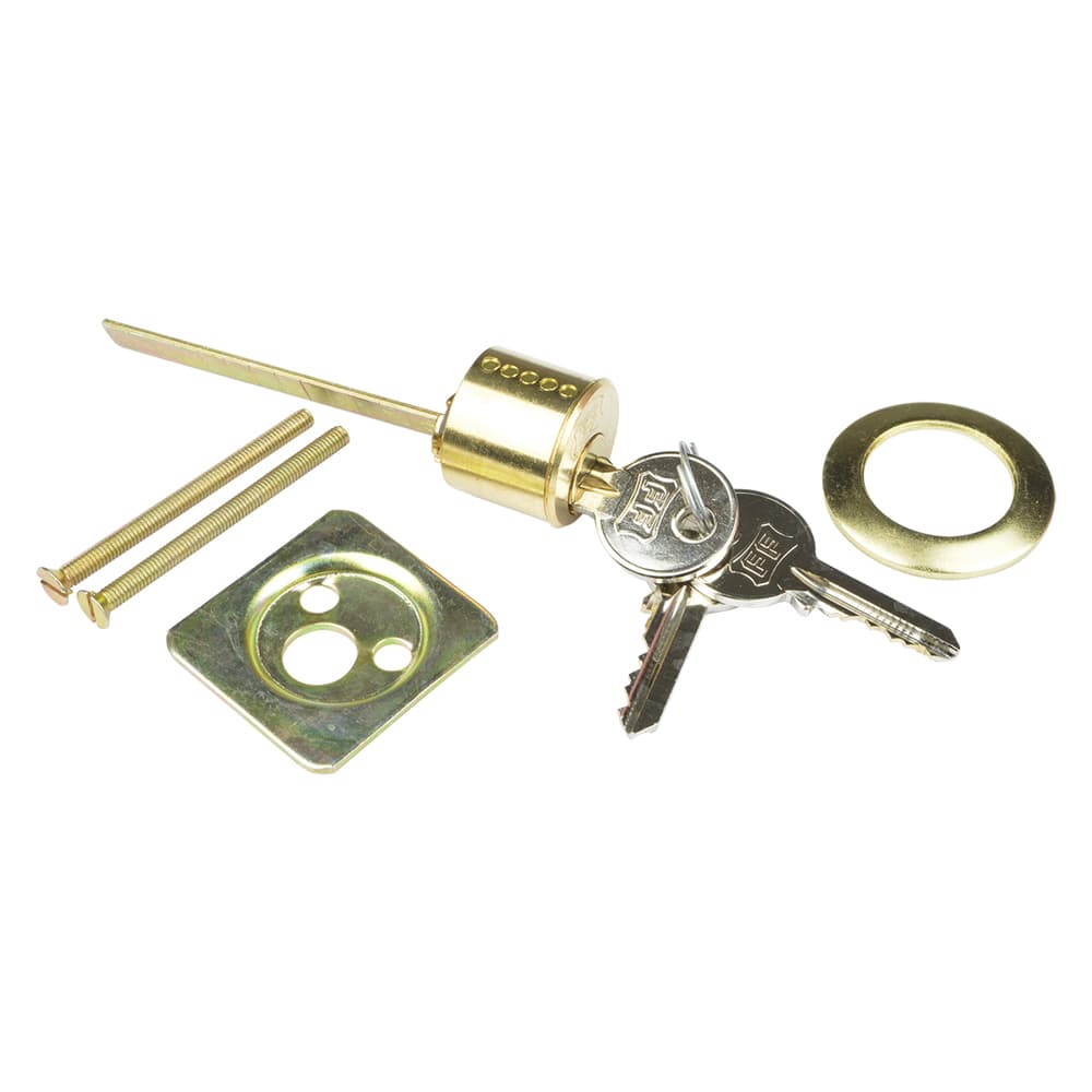 Cilindro per Serratura da Applicare Porte Max.spessore Ff C30 Ø in Acciaio Inox 39 mm 90 mm - 2