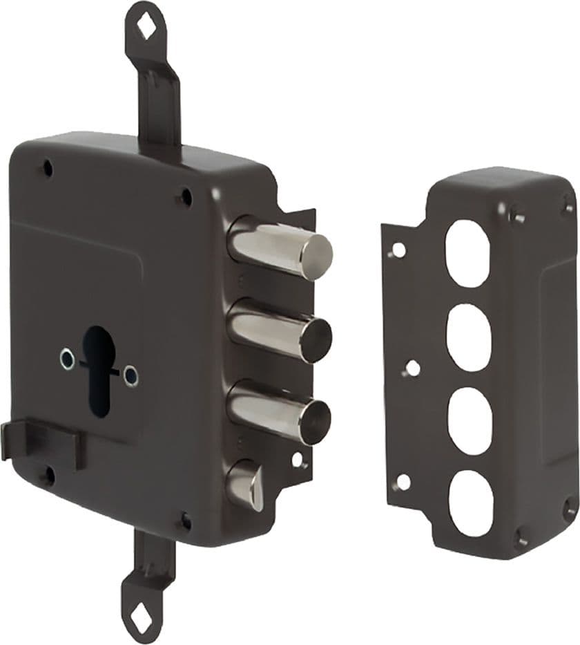 Serratura da Applicare Triplice per Cisa Legno Art 561 e 60 Sx