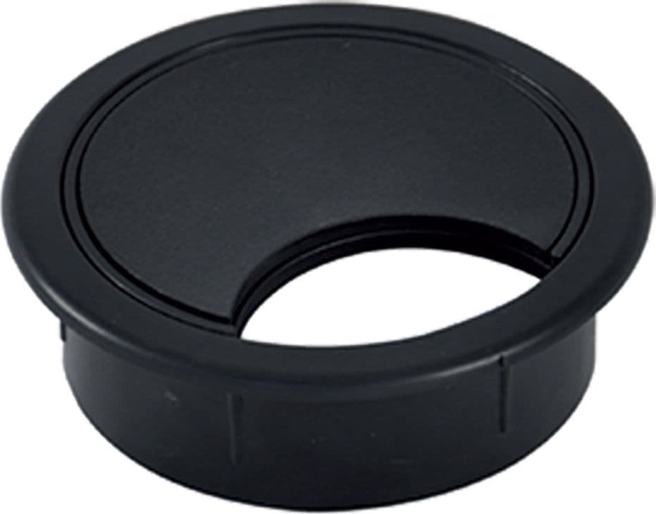 Tappo Passacavi per Scrivania Colore Nero Ø 60 mm – Autres