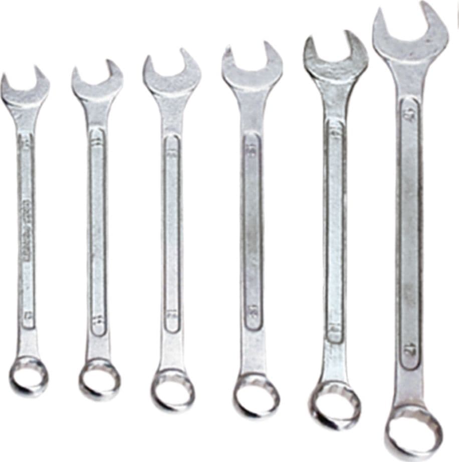 Serie Chiavi Combinate (8 17) Toptools 6 Pezzi