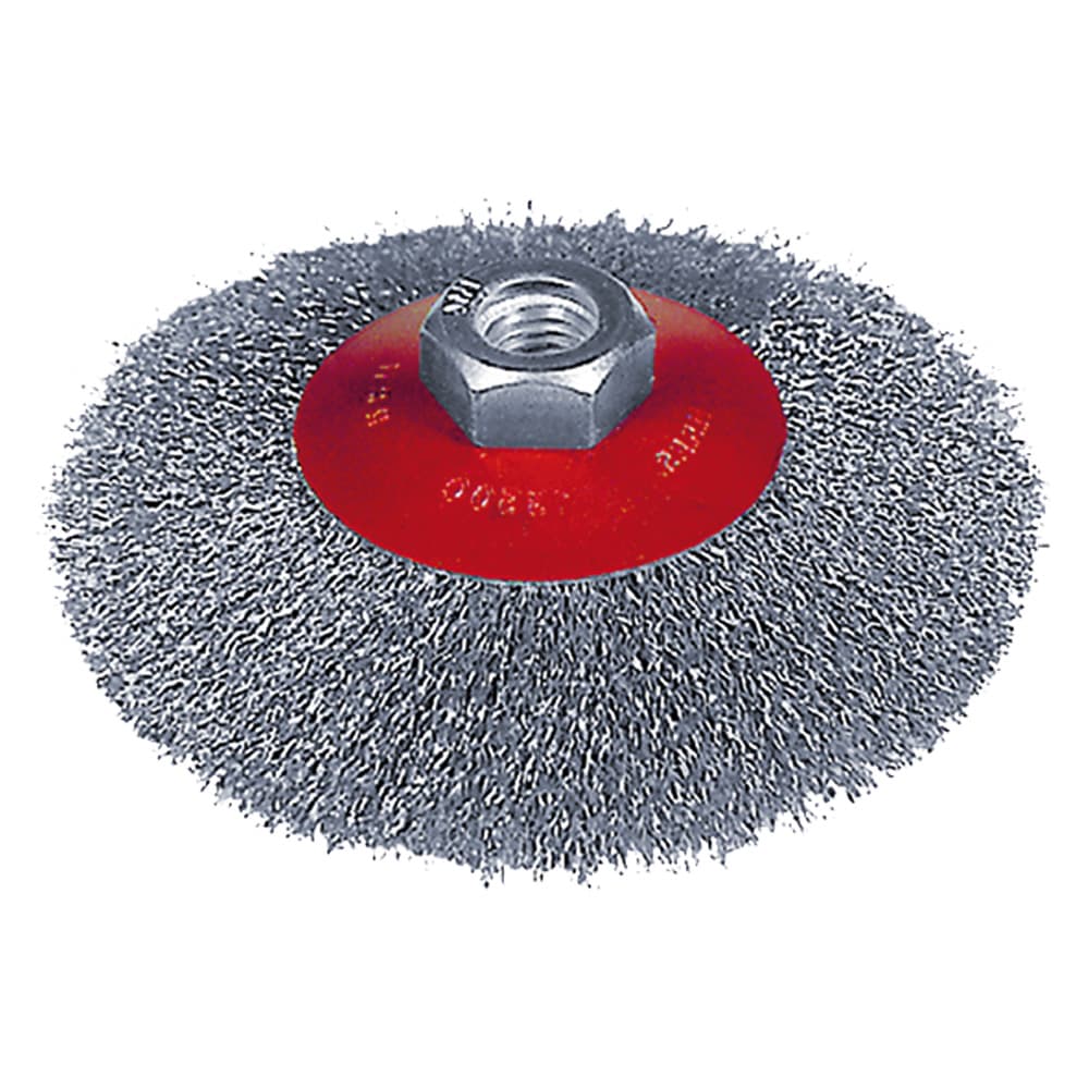 Spazzola Conica per Smerigliatrice Sit Ø 95 Mm per Smerigliatrice Sit Marca - 2