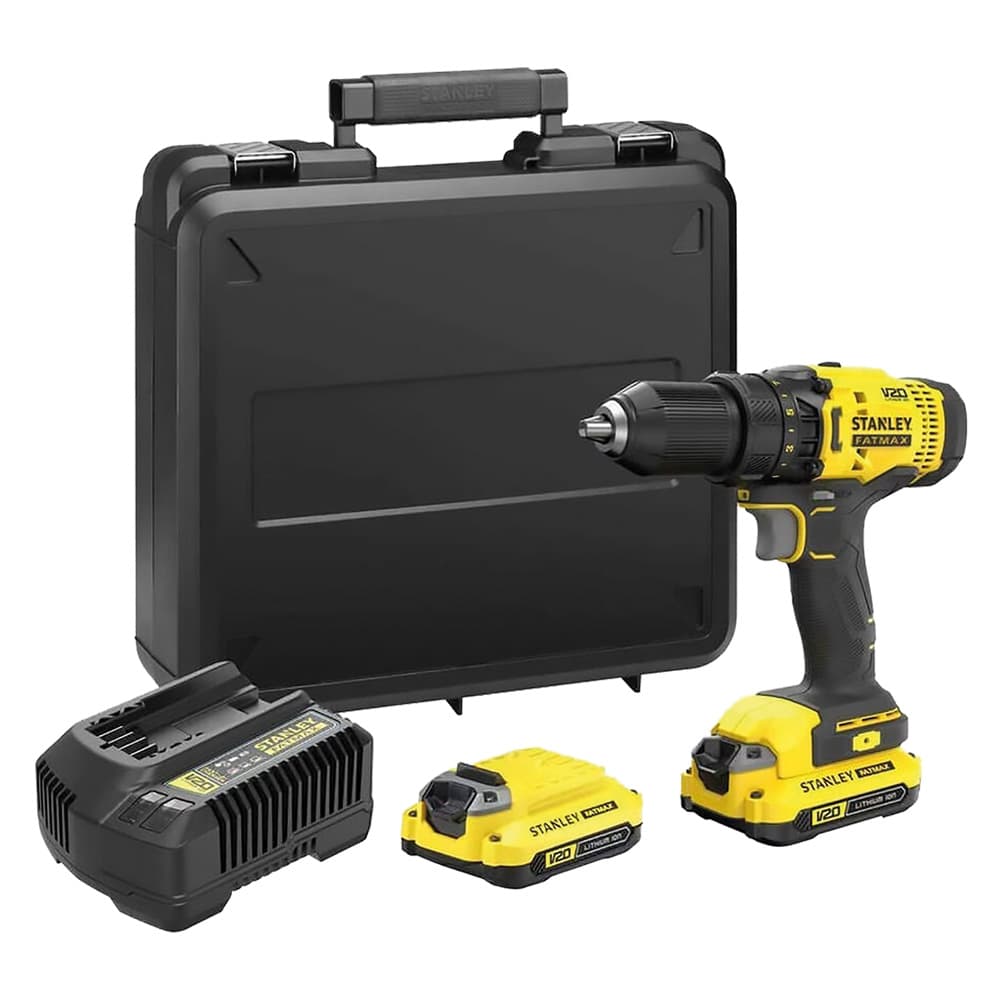 Trapano Avvitatore a Batteria Stanleyfatmax SFMCD700C2K Qw 18V X2 1,5 ah - 2