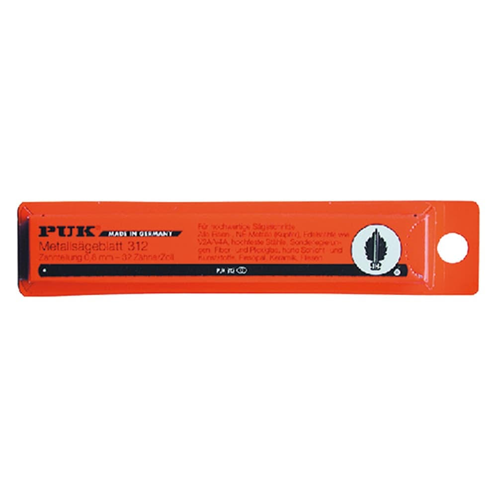 Lama per Puk Metallo Originale 12 Pezzi 150 mm