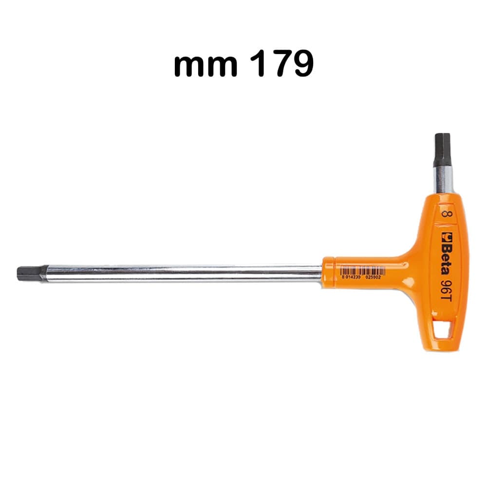 Chiave Esagonale con Impugnatura Art 96t Lungh. Beta 4 mm 179 mm
