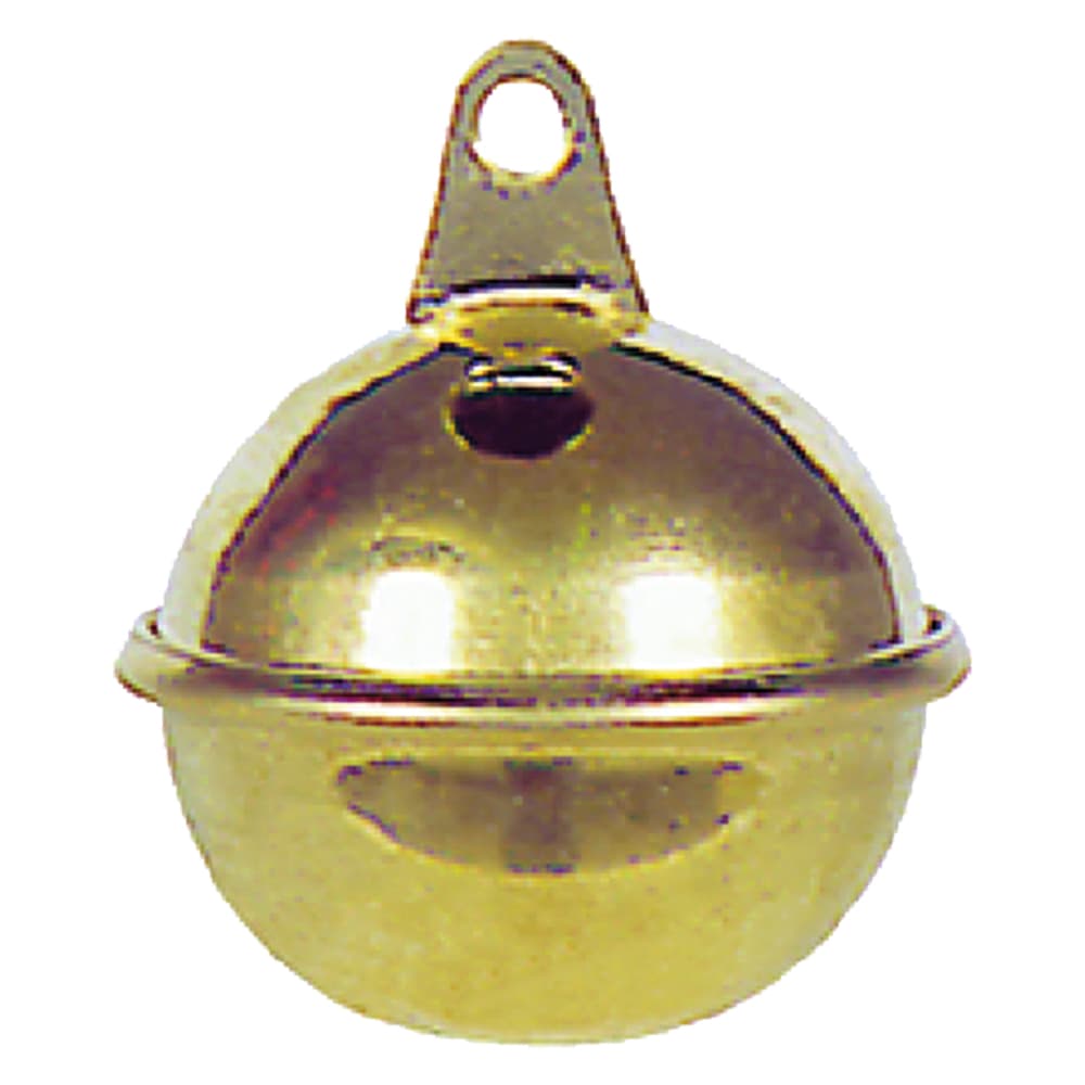 Sonagli in Ottone Lucido 12 Pezzi Ø 32 mm - 2