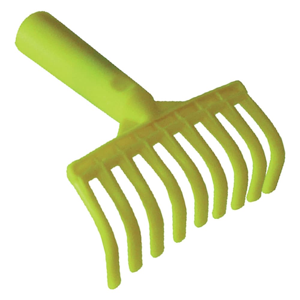Rastrello Raccolta Olive con Foro Porta Asta 10 Pezzi - 2