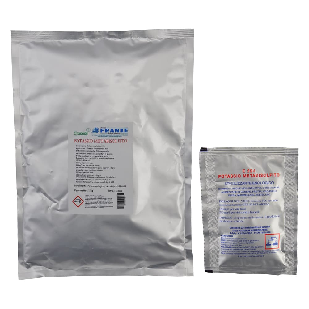 Metabisolfito di Potassio Chimica Franke 1 kg - 2