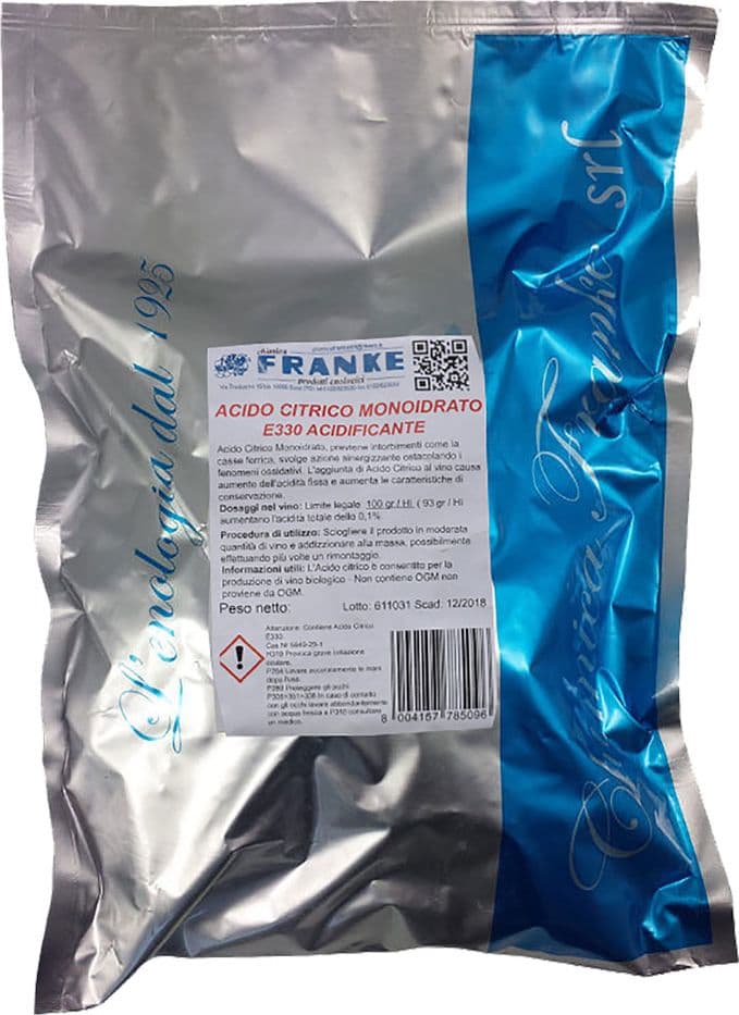 Acido Citrico Monoidrato Chimica Franke 1 kg - 2