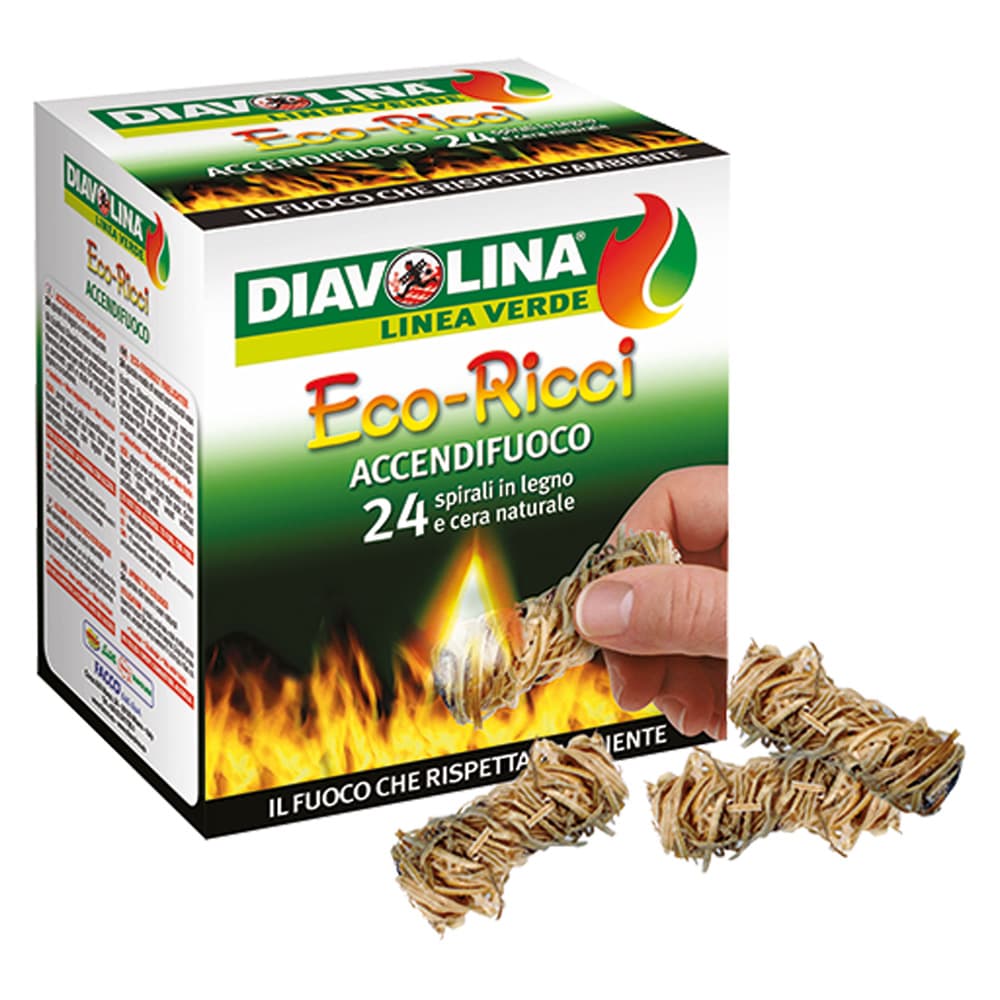 Diavolina 24 Spirali Art 15332 6 Confezione Diavolina Eco Ricci - 2