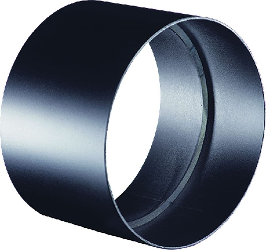 Manicotto Kasart in Acciaio Nero Ø F F Sp. (legna) 15 cm 2 mm