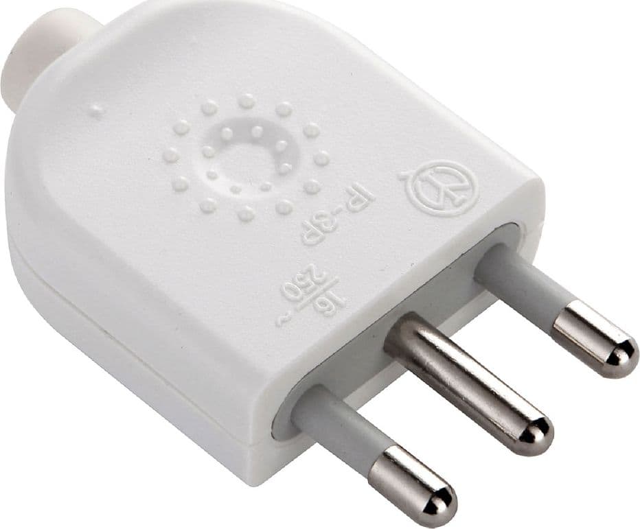 Spina Volante 2p + T 16a Art 71902 Electraline 25 Pezzi