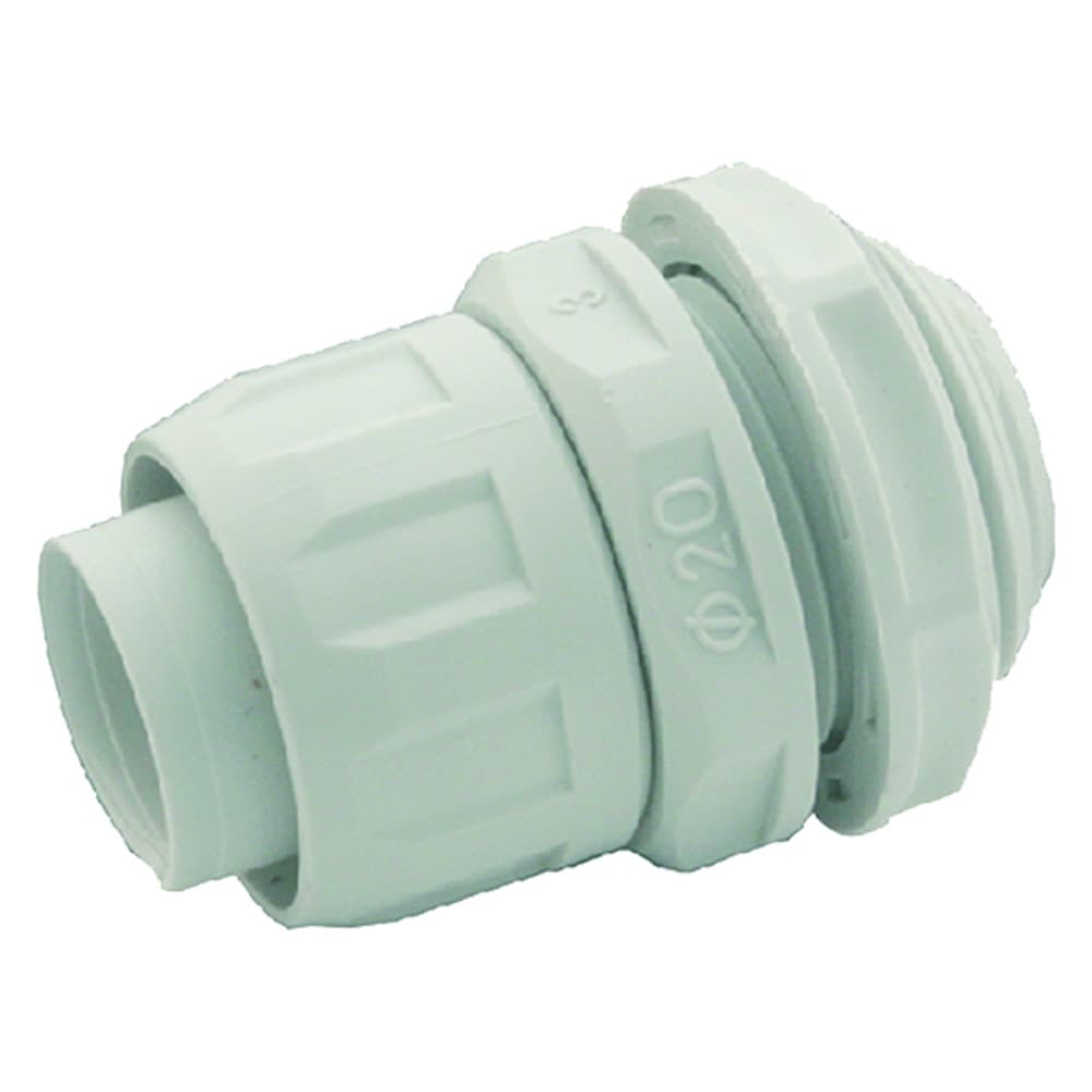 Raccordo Girevole per Tubo Guaina 25 Pezzi Ø 20 mm - 2