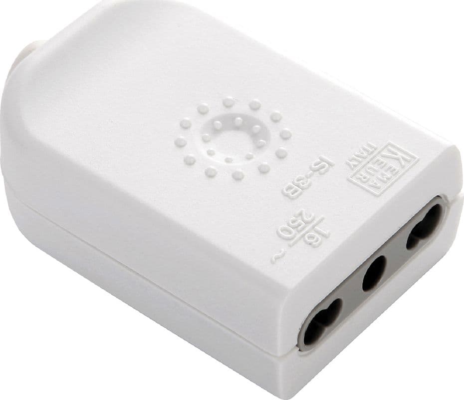 Presa Volante 2p + T 16a Bipasso Art 71906 Electraline 25 Pezzi