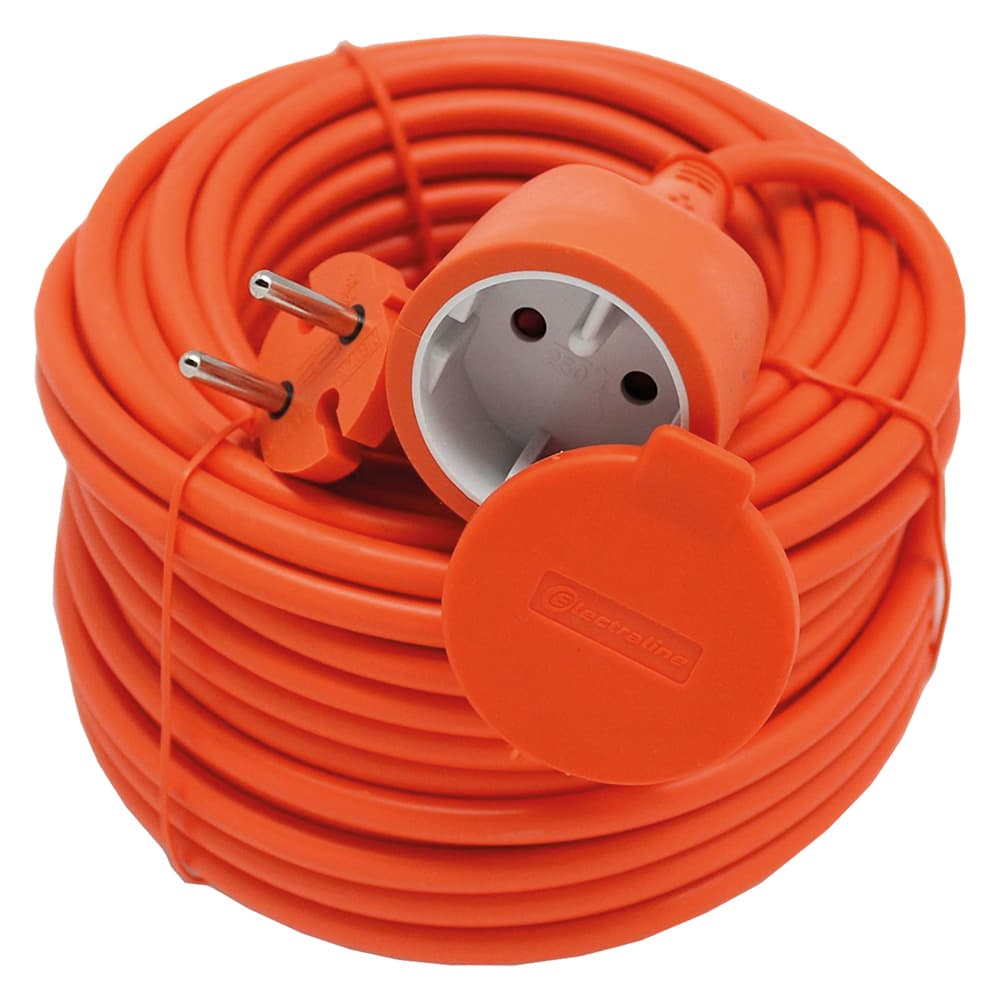 Prolunga Lineare Electraline Arancio Art 04020 15 mt - 2