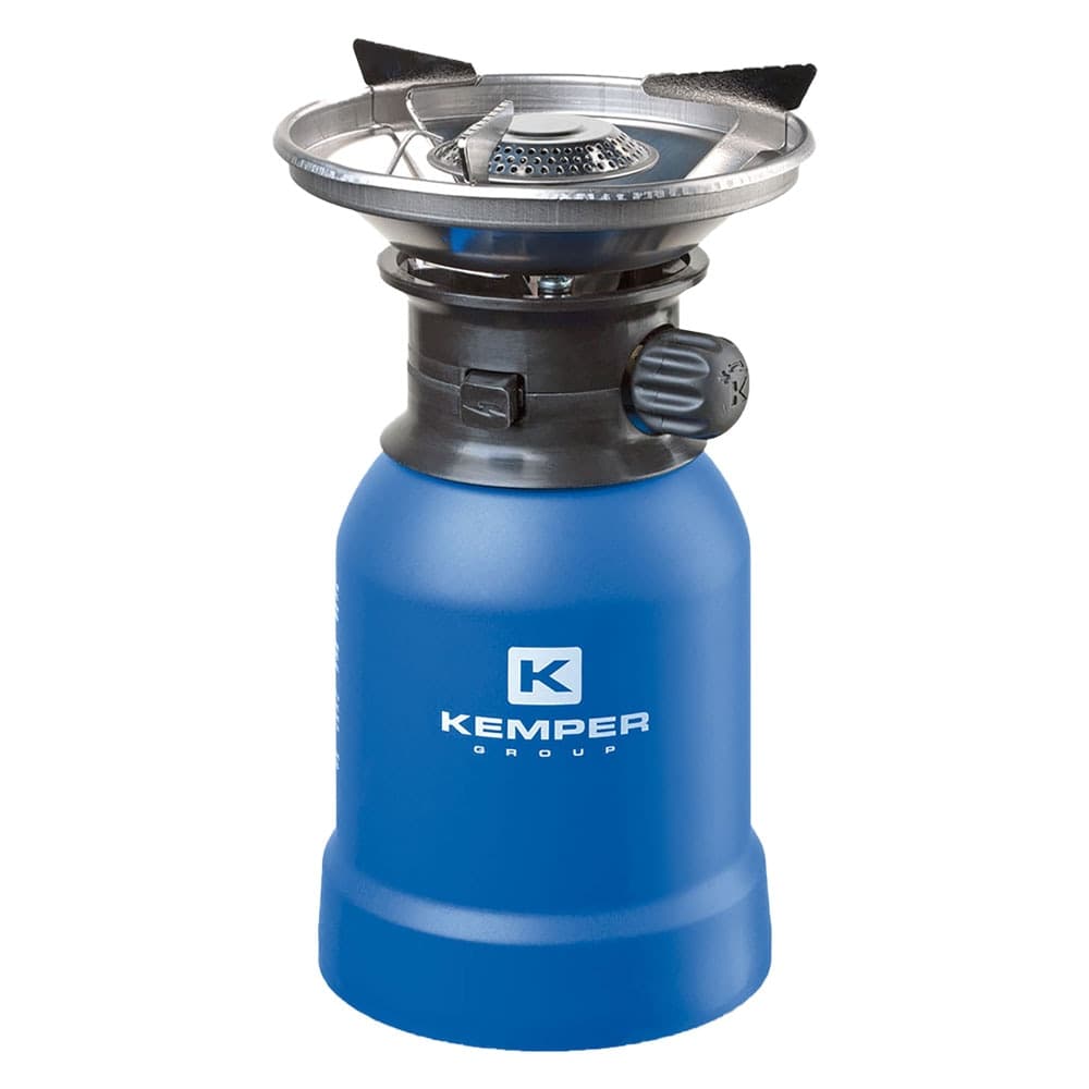 Fornello a Gas Accensione Piezo Kemper in Acciaio Inox