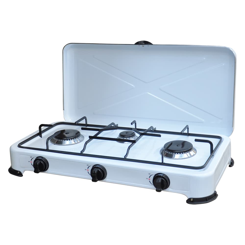 Fornello 3 Fuochi a Gas Gpl Kasart Kasart 58 x 28 x 11 cm - 2