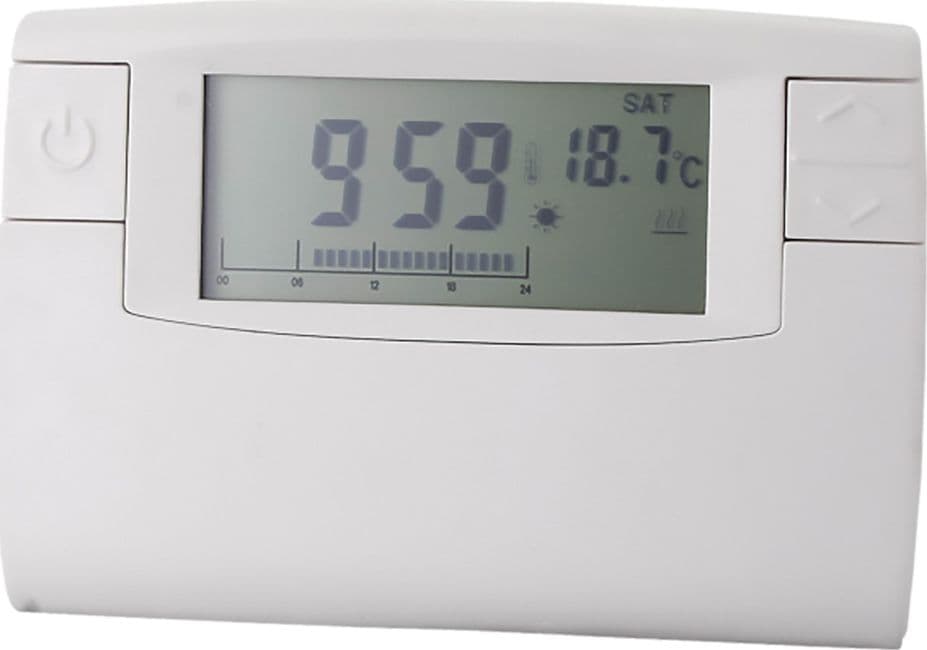 Cronotermostato Programmabile Digitale 6(2)a Electraline 230v Max 1380 w - 2