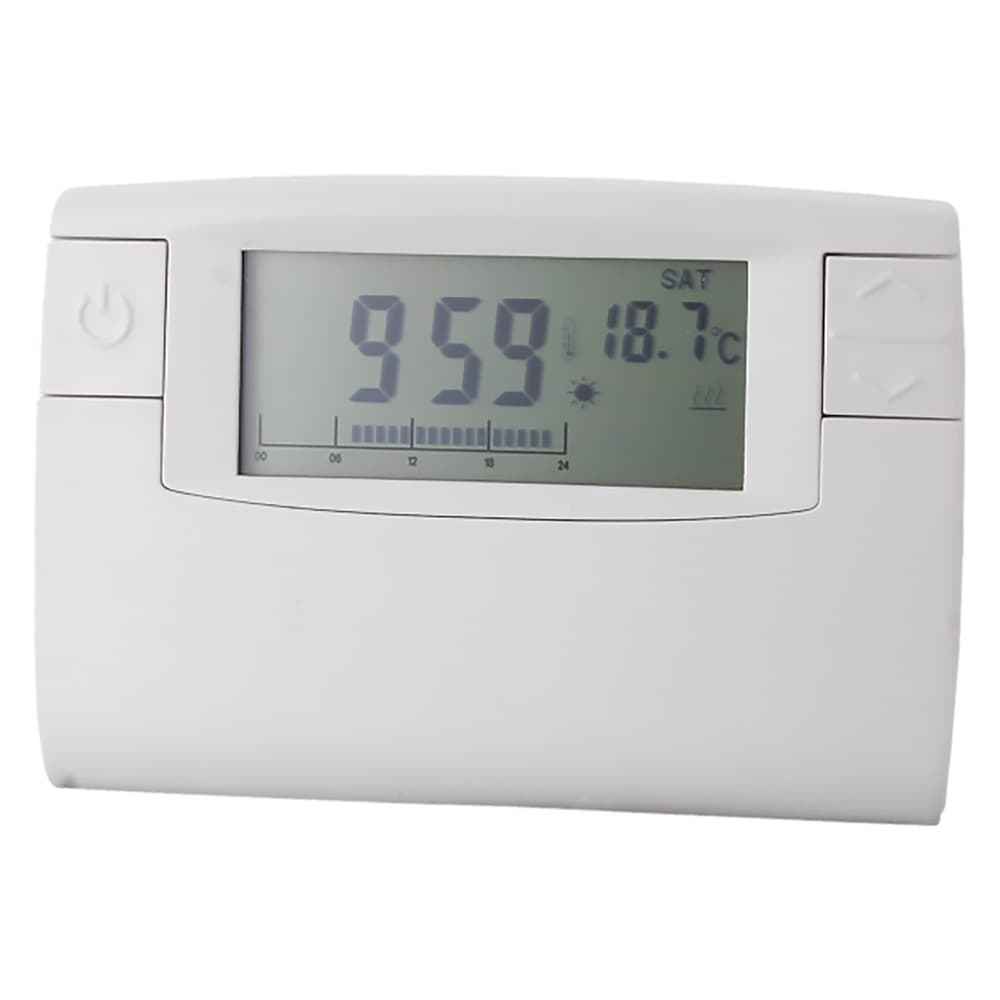 Cronotermostato Programmabile Digitale 6(2)A Electraline 230V Max 1380 w - 2