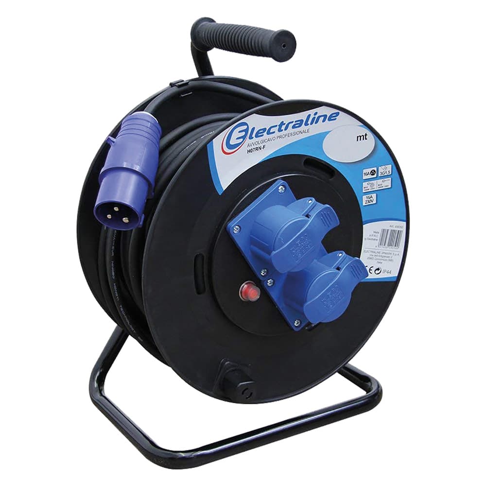 Avvolgicavo Industriale Art 49050 Electraline 30 mt - 2