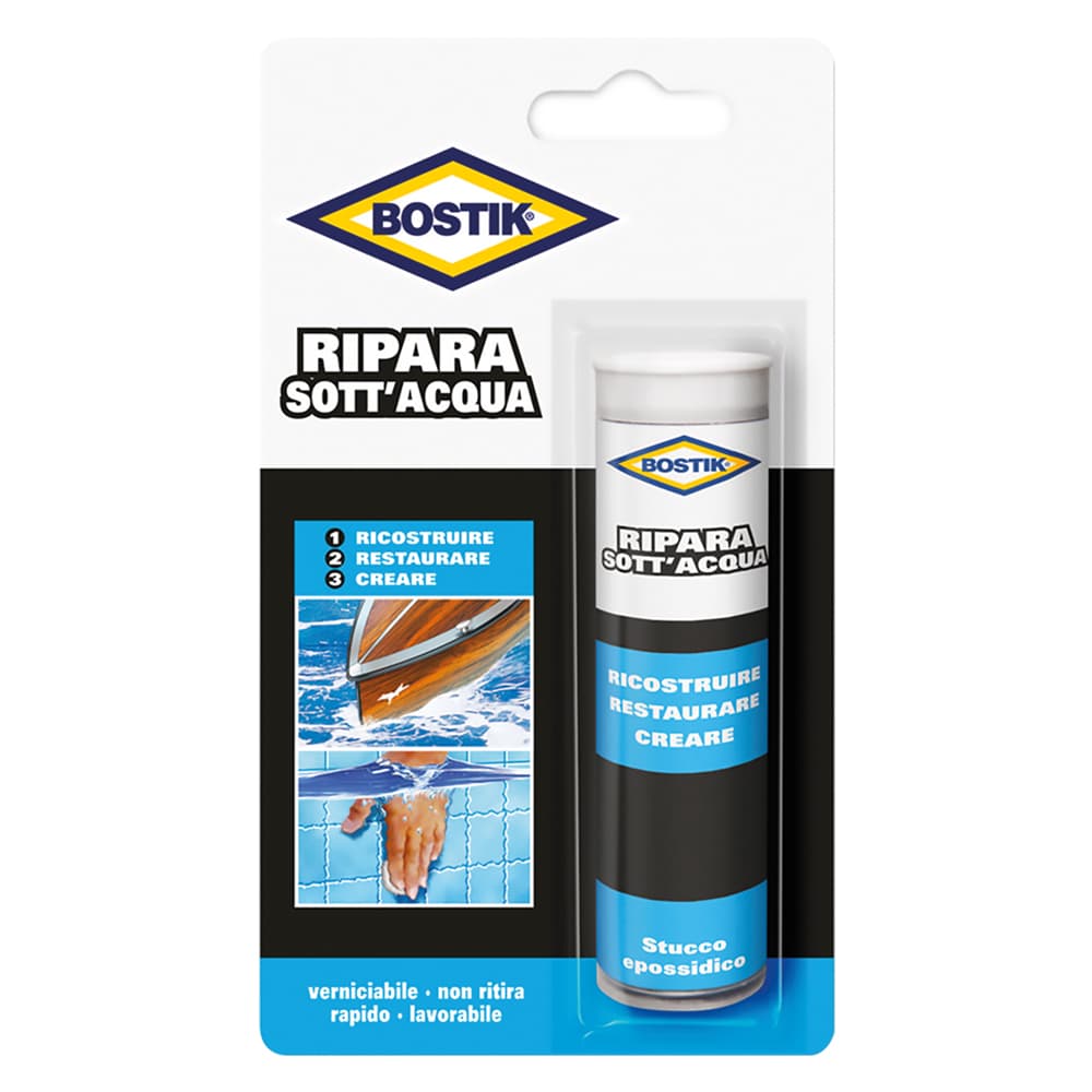 Stucco Acqua' Bostik Ripara Sott 56 gr - 2