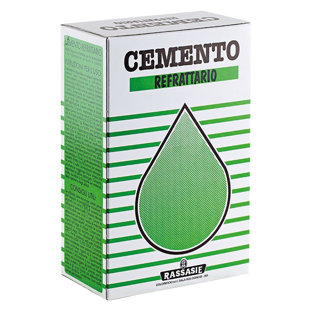 Cemento Refrattario Busta 4 Pezzi 5 kg - 2