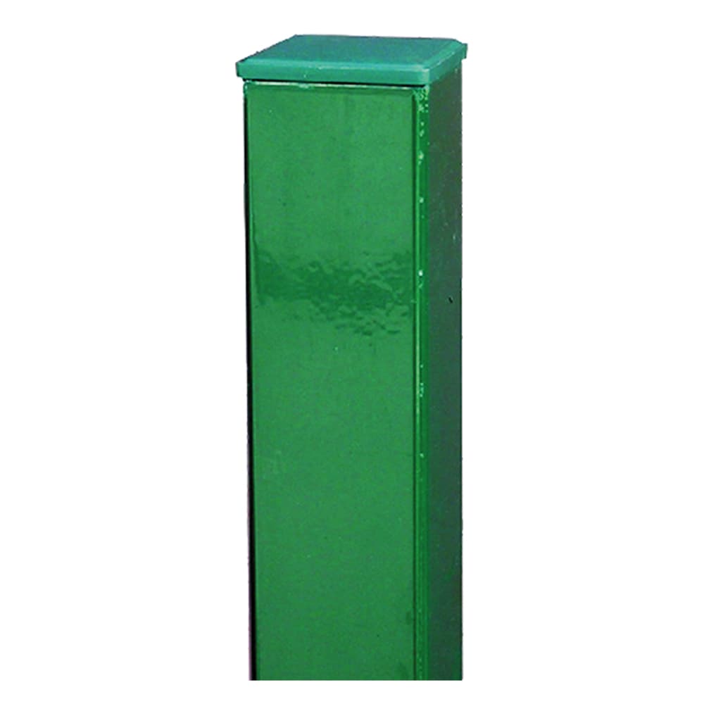 Paletto Quadro per Cancellata H Ferro Bulloni Verde 180 cm - 2