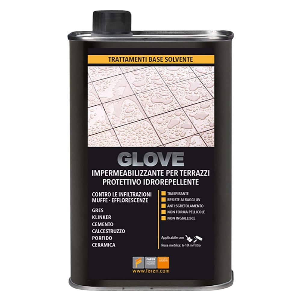Impermeabilizzante per Terrazze Faren Glove 1 lt - 2
