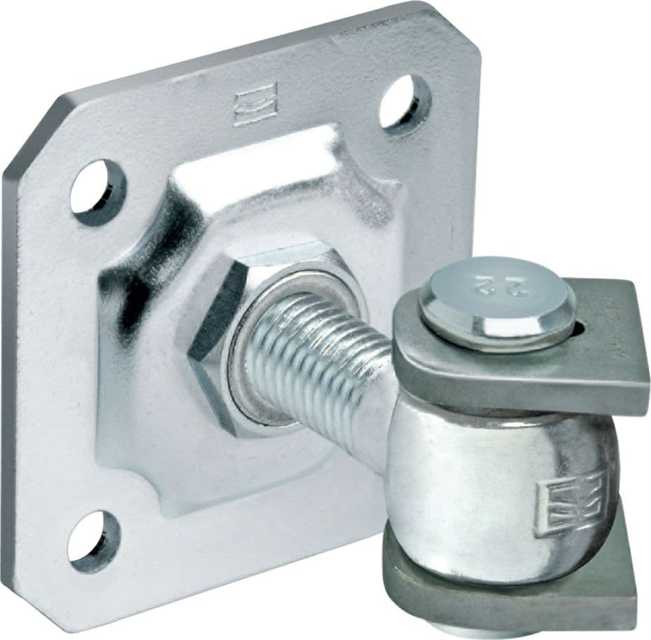 Cardine con Ali e Piastra Art 22 Portata Comunello 163 M 220 kg - 2