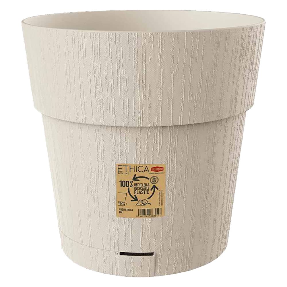 Vaso Tondo x H.29 Grafite Stefanplast Ethica Ø 30 - 2